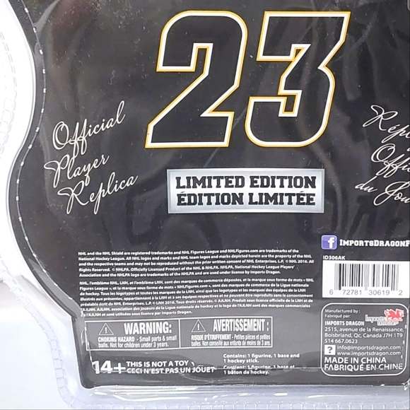 Sean Monahan 6" Hockey Figurine by Imports Dragon for the Calgary Flames - Picture 3 of 3